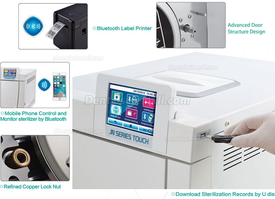 Getidy® JN-18/23 Dental Autoclave Sterilizer Class B 18L/23L